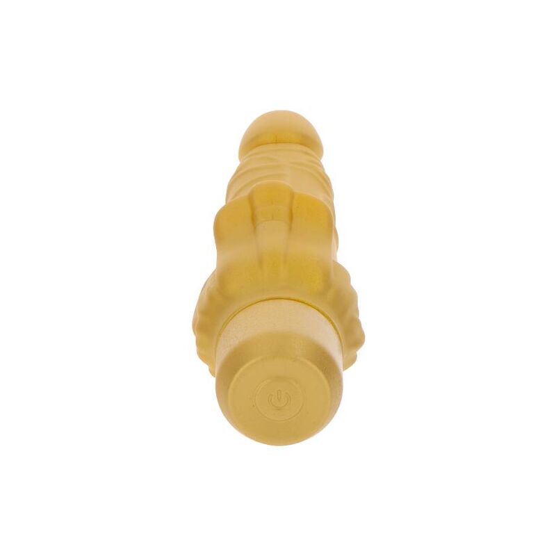 SII REALE - VIBRATORE DORATO GOLD DICKER STIM
