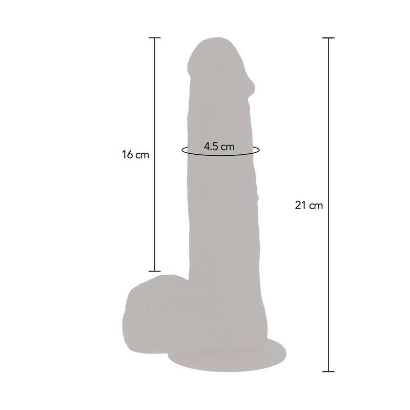 DIVENTA REALE - DILDO VIBRANTE CON PALLINE ROTANTI NATURALE