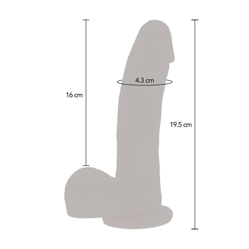 DIVENTA REALE - DILDO A SPINTA MAGNETICA PULSANTE NATURALE