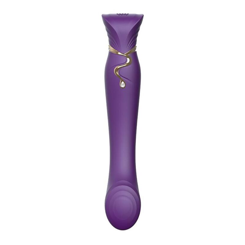 ZALO - VIBRATORE QUEEN G-SPOT PULS WAVE VIBE VIOLA