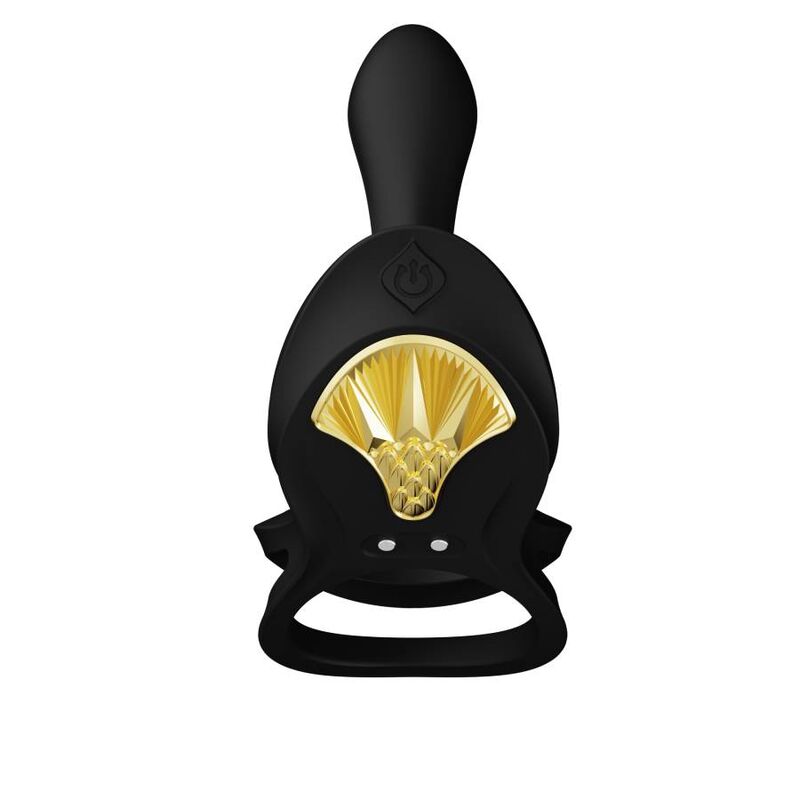ZALO - BAYEK ANELLO VIBRANTE TELECOMANDO COPPIE NERO
