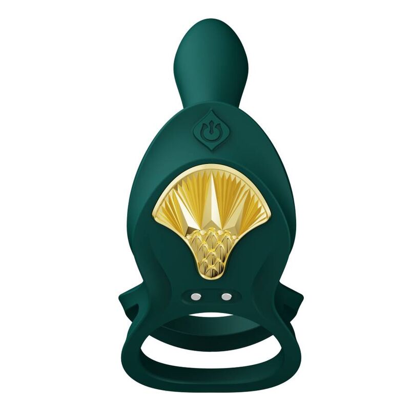 ZALO - BAYEK ANELLO VIBRANTE TELECOMANDO COPPIE VERDE