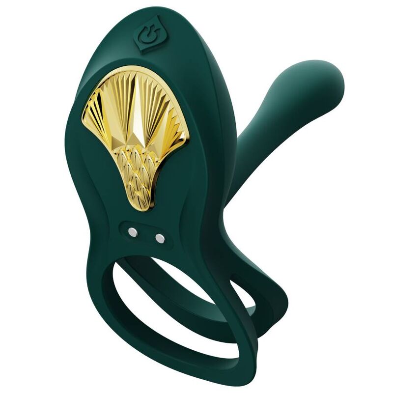 ZALO - BAYEK ANELLO VIBRANTE TELECOMANDO COPPIE VERDE
