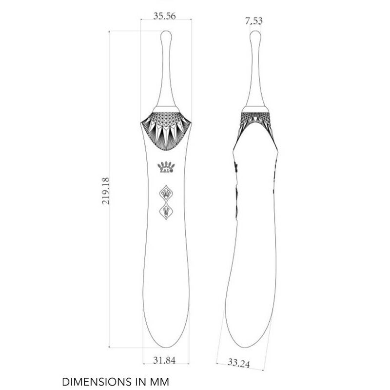 ZALO - BESS 2 MASSAGGIATORE PERSONALE VIOLA