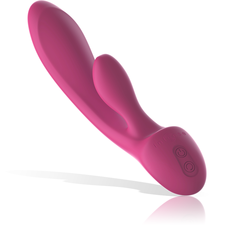 INTENSE - VIBRATORE LUIGI RABBIT IN SILICONE LIQUIDO ROSA