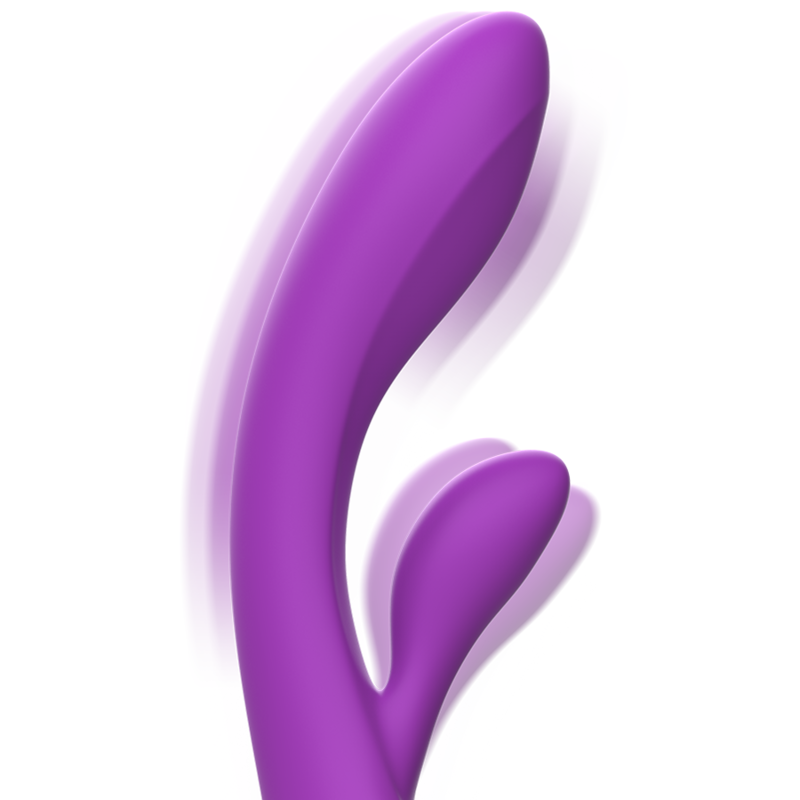 INTENSE - VIBRATORE RABBIT IN SILICONE LIQUIDO LUIGI VIOLA