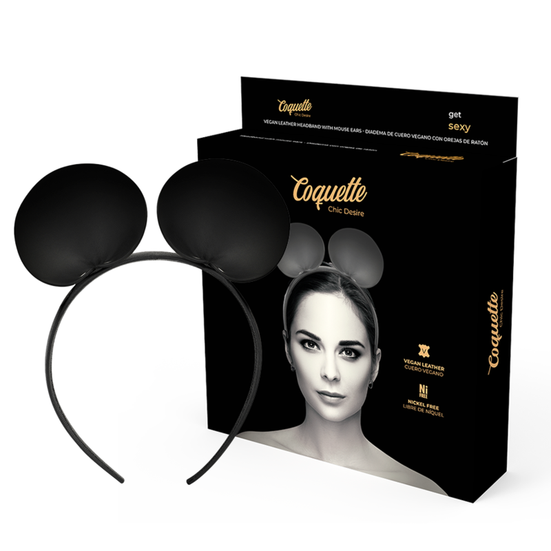 COQUETTE CHIC DESIRE - FASCIA PER ORECCHIE A FORMA DI TOPO