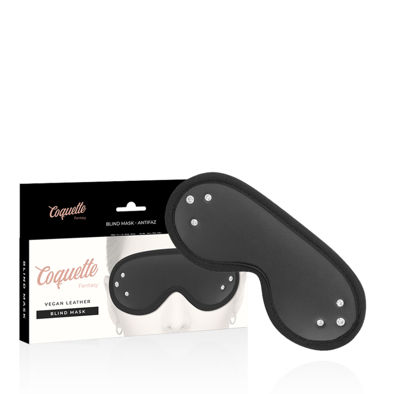 COQUETTE CHIC DESIRE - MASCHERINA OCCHI IN PELLE VEGANA FANTASY CON FODERA IN NEOPRENE