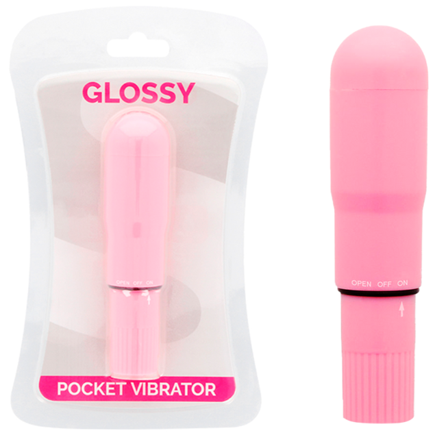 VIBRATORE TASCABILE ROSA LUCIDO