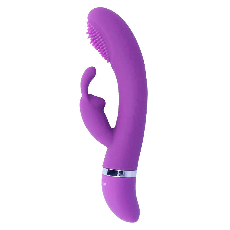 INTENSE - VIBRATORE OSCILLANTE IN SILICONE LILLA SUSY CONIGLIO
