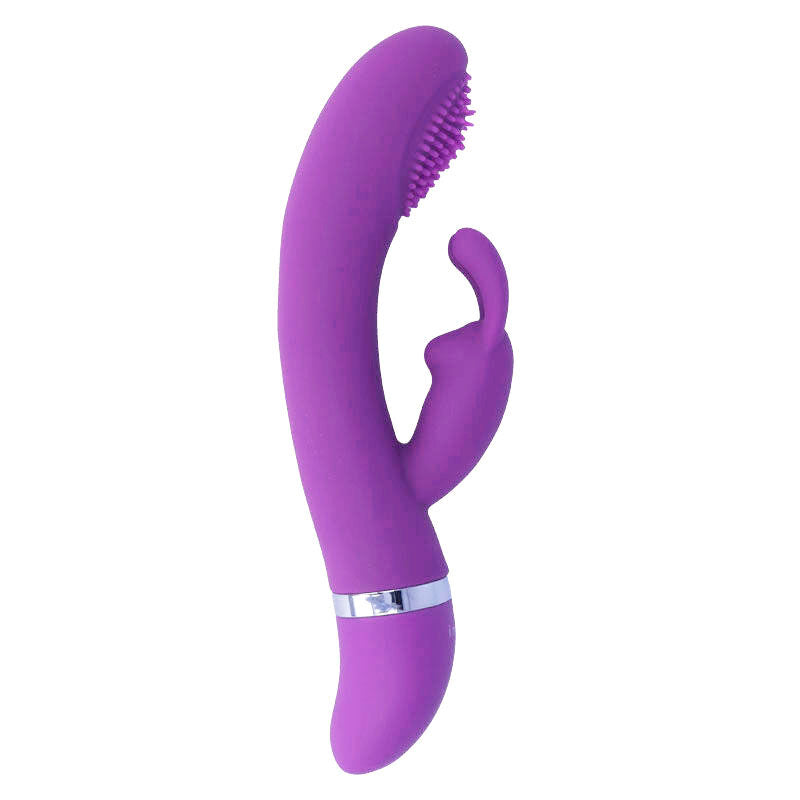INTENSE - VIBRATORE OSCILLANTE IN SILICONE LILLA SUSY CONIGLIO