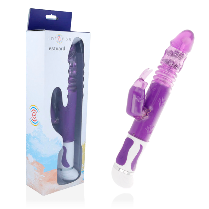 INTENSO - VIBRATORE ROTATORE ESTUARD UP&DOWN LILLA