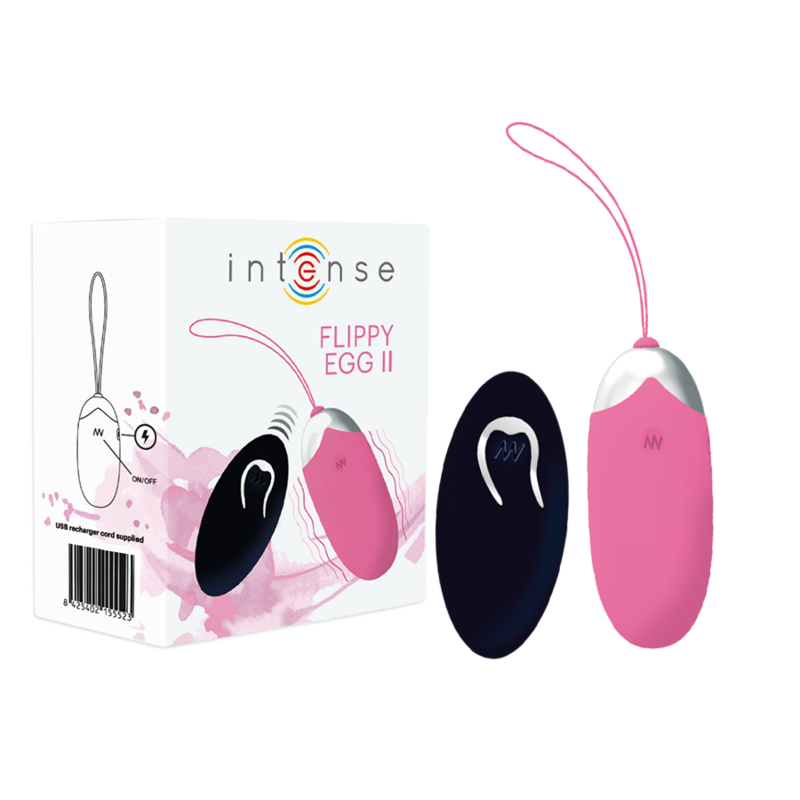 INTENSE - FLIPPY II UOVO RICARICABILE TELECOMANDO ROSA