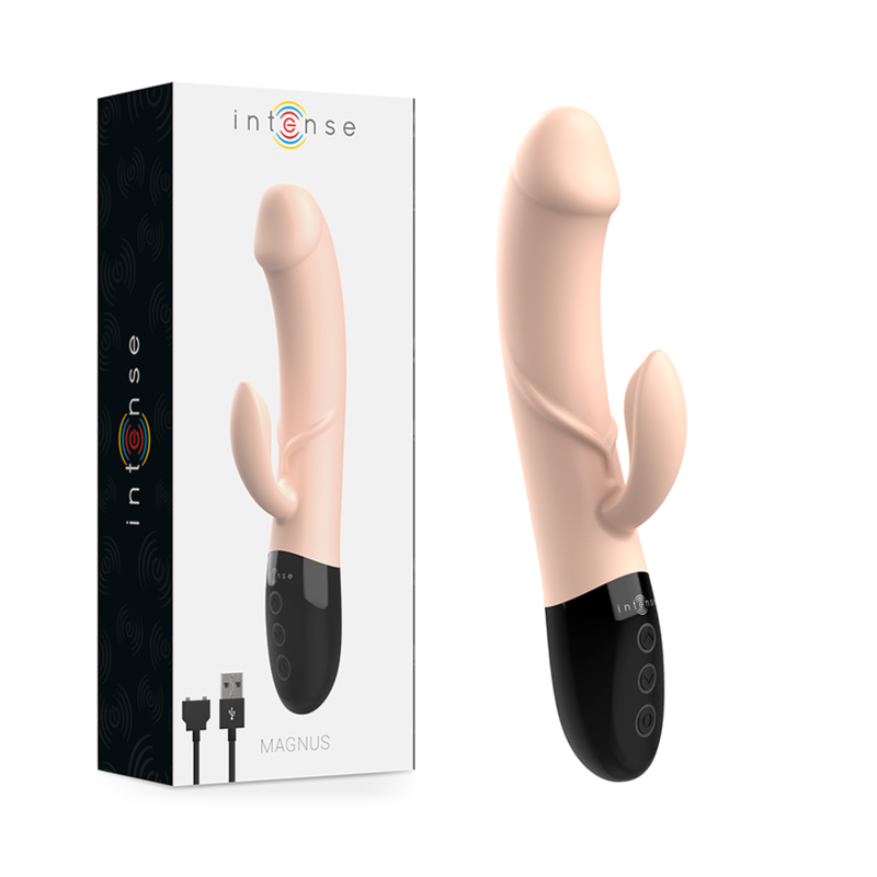 INTENSE - MAGNUS DUAL VIBRATORE NATURALE RICARICABILE