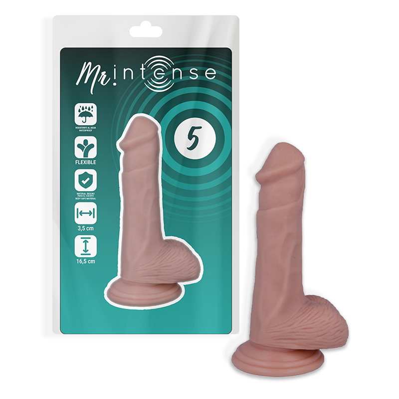 MR INTENSE - 5 PENI REALISTICI 16,5 CM -O- 3,5 CM