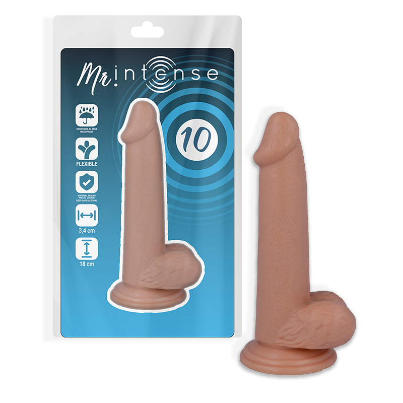 MR INTENSE - 10 PENI REALISTICI 18 CM -O- 3,4 CM