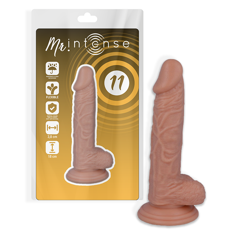 MR INTENSE - 11 PENI REALISTICI 18 CM -O- 3,8 CM