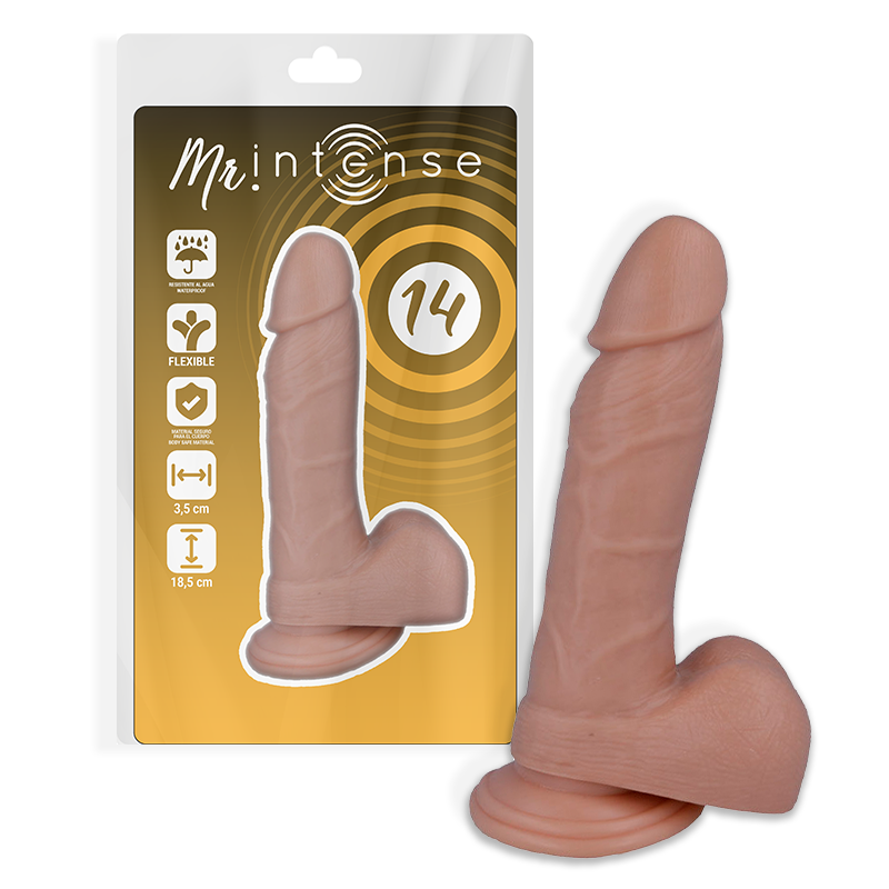 MR INTENSE - 14 PENI REALISTICI 18,5 CM -O- 3,8 CM