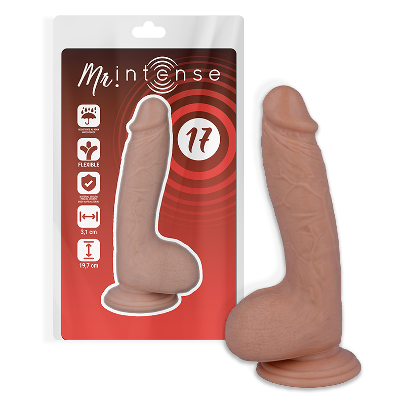 MR INTENSE - 17 PENI REALISTICI 19,7 CM -O- 4,1 CM