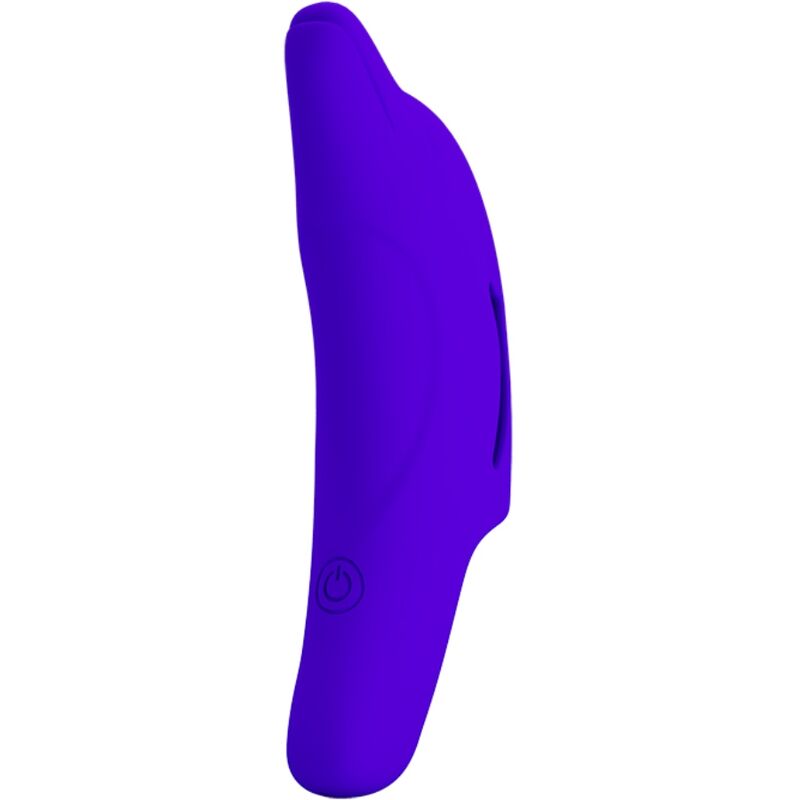 PRETTY LOVE - DELPHINI POTENTE STIMOLATORE PER DITA BLU SCURO