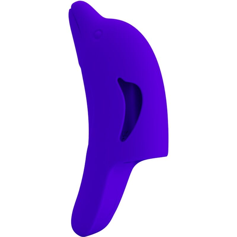 PRETTY LOVE - DELPHINI POTENTE STIMOLATORE PER DITA BLU SCURO