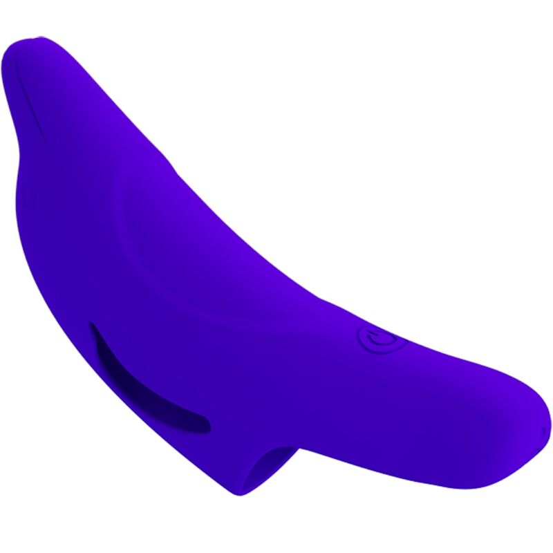 PRETTY LOVE - DELPHINI POTENTE STIMOLATORE PER DITA BLU SCURO