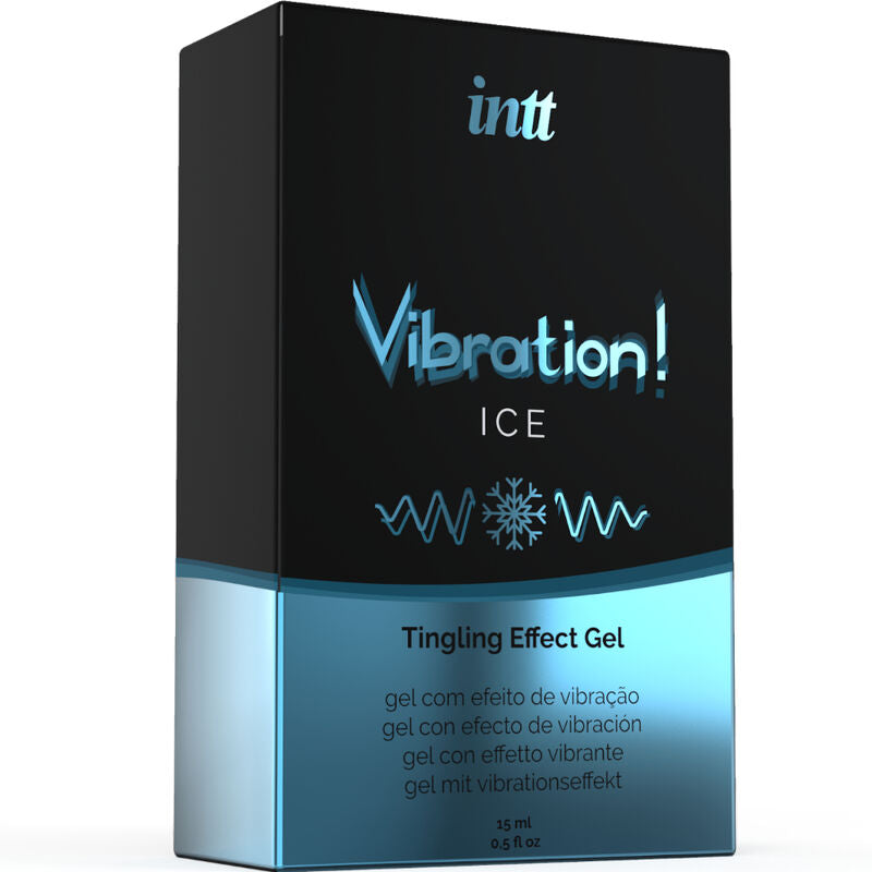 INTT - GEL VIBRANTE STIMOLANTE INTIMO POTENTE EFFETTO FREDDO 15ML