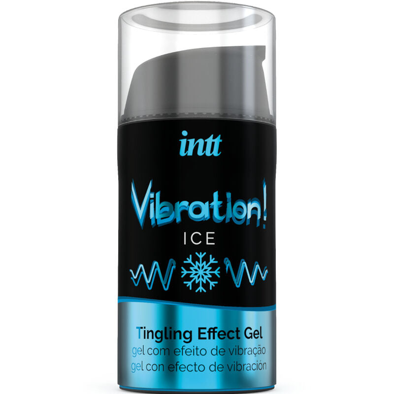 INTT - GEL VIBRANTE STIMOLANTE INTIMO POTENTE EFFETTO FREDDO 15ML
