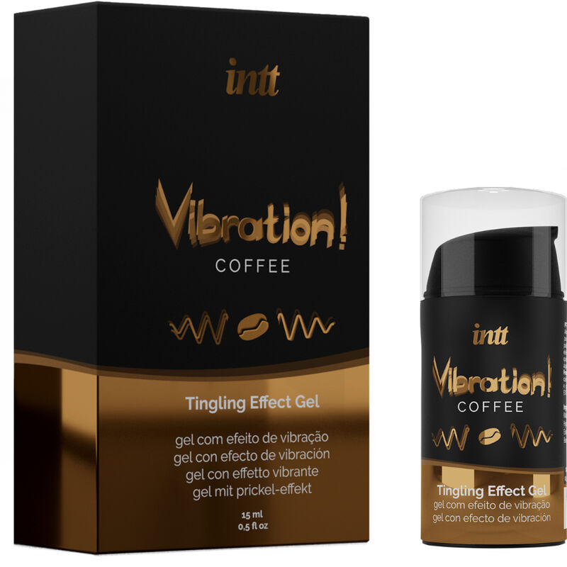 INTT - GEL VIBRANTE LIQUIDO STIMOLANTE INTIMO POTENTE CAFFÈ 15ML