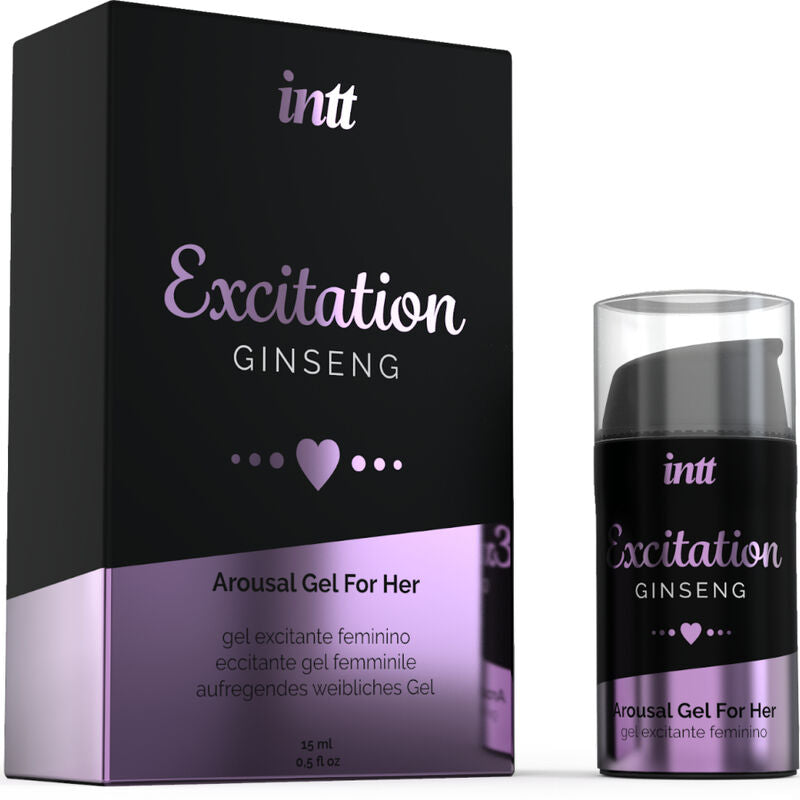 LUBRIFICANTI INTT - GEL INTIMO STIMOLANTE ED ECCITANTE, CALORE, ATTIVA IL DESIDERIO SESSUALE