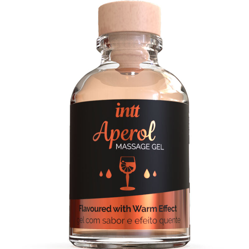 MASSAGGIO INTT E SESSO ORALE - GEL DA MASSAGGIO APEROL EFFETTO CALORE INTENSO