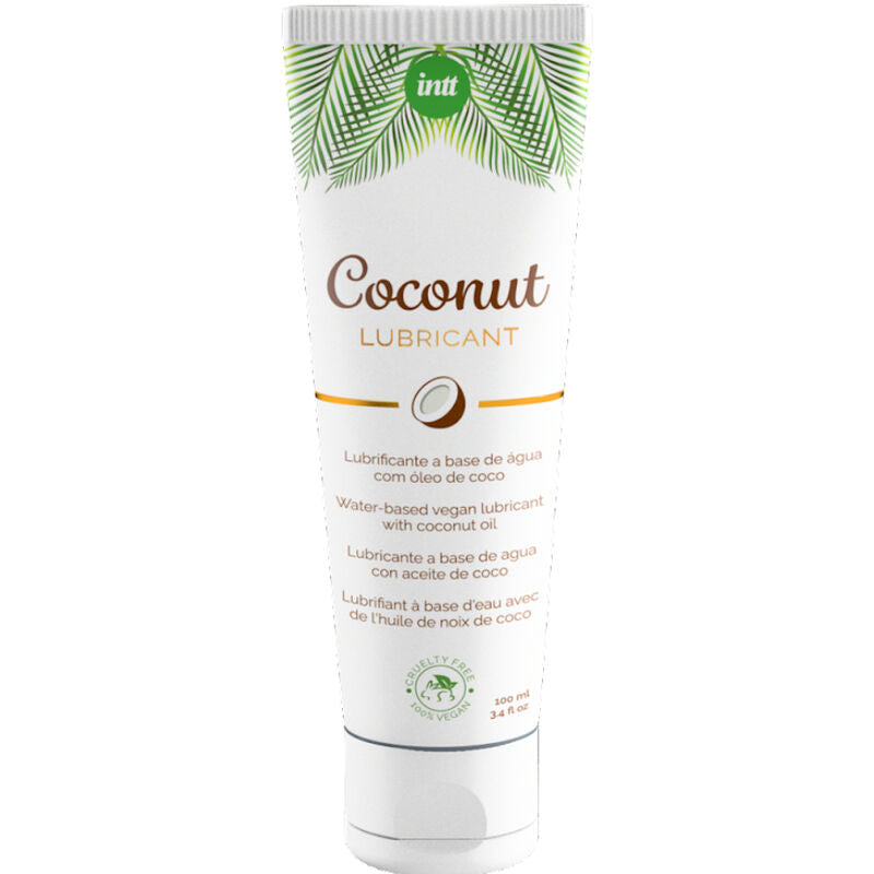 INTT - LUBRIFICANTE VEGANO A BASE D'ACQUA CON INTENSO GUSTO DI COCCO