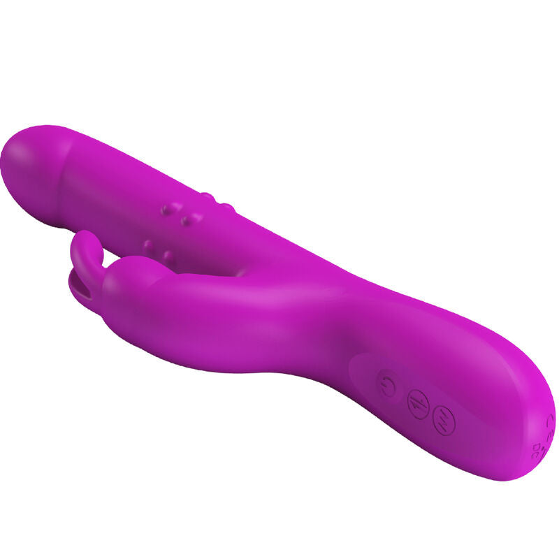 PRETTY LOVE - VIBRATORE REESE'S CON ROTAZIONE VIOLA