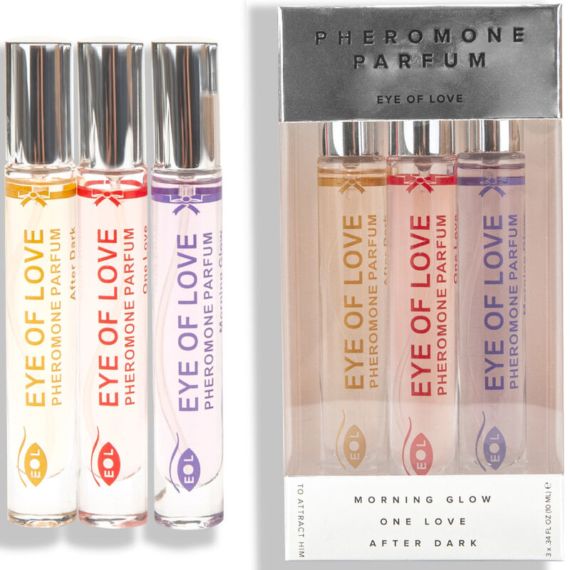 EYE OF LOVE - PROFUMO EOL PHR 10 ML SET/3 - MORNING GLOW, ONE LOVE, AFTER DARK