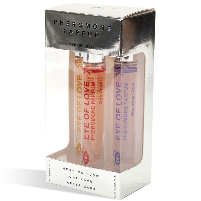 EYE OF LOVE - PROFUMO EOL PHR 10 ML SET/3 - MORNING GLOW, ONE LOVE, AFTER DARK