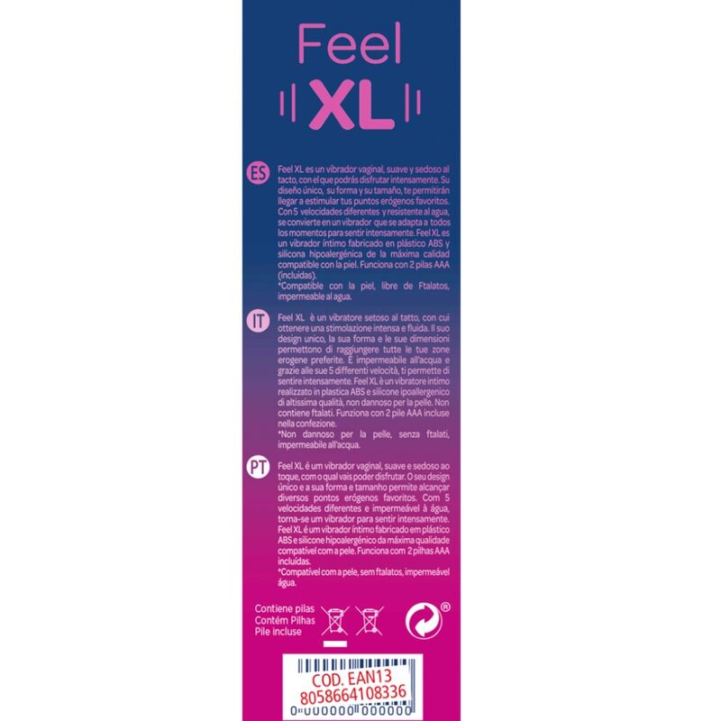 CONTROLLO - SENTI IL PROIETTILE VIBRANTE XL