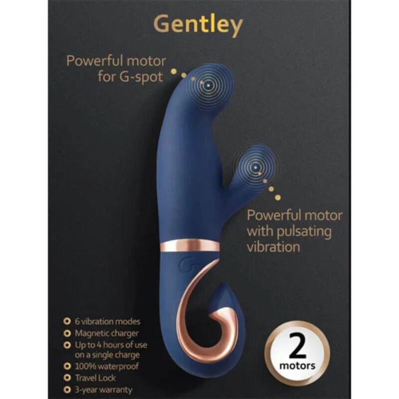 G-VIBE - DELICATO VIBE PUNTO G BLU CARAIBICO