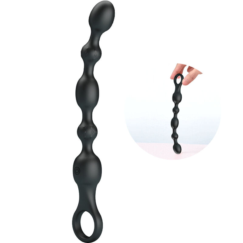 PRETTY LOVE - VAN ANAL BALLS 10 VIBRAZIONI RICARICABILE IN SILICONE