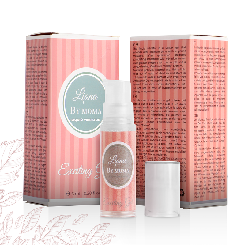 LIONA BY MOMA - VIBRATORE LIQUIDO GEL ECCITANTE 6 ML
