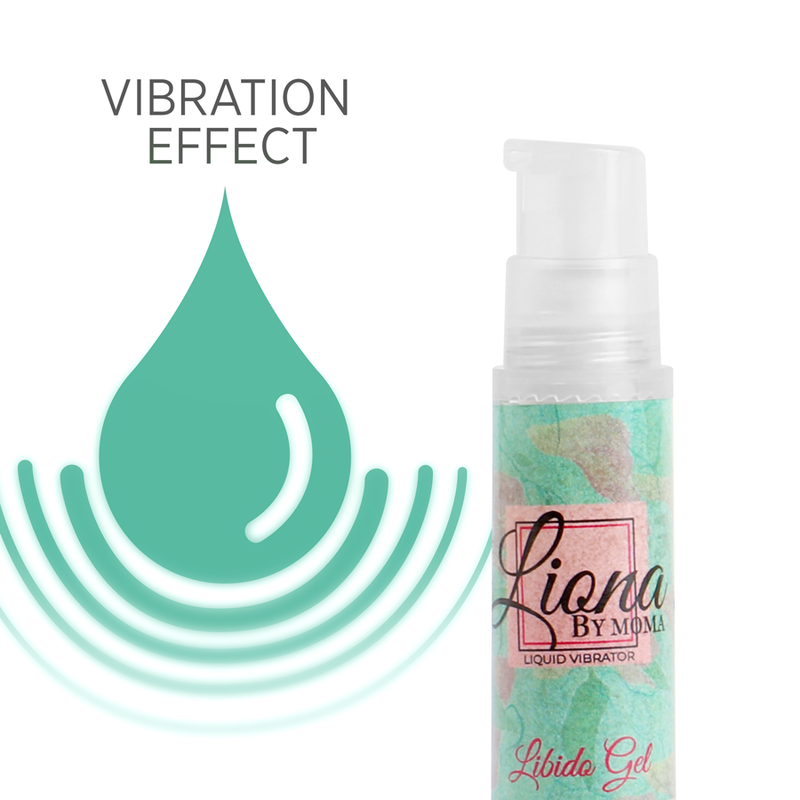 LIONA BY MOMA - LIBIDO GEL VIBRATORE LIQUIDO 6 ML