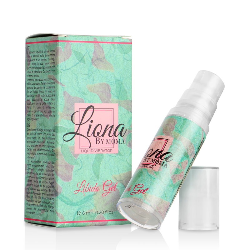 LIONA BY MOMA - LIBIDO GEL VIBRATORE LIQUIDO 6 ML