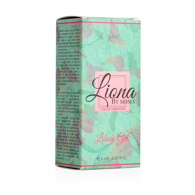 LIONA BY MOMA - LIBIDO GEL VIBRATORE LIQUIDO 6 ML