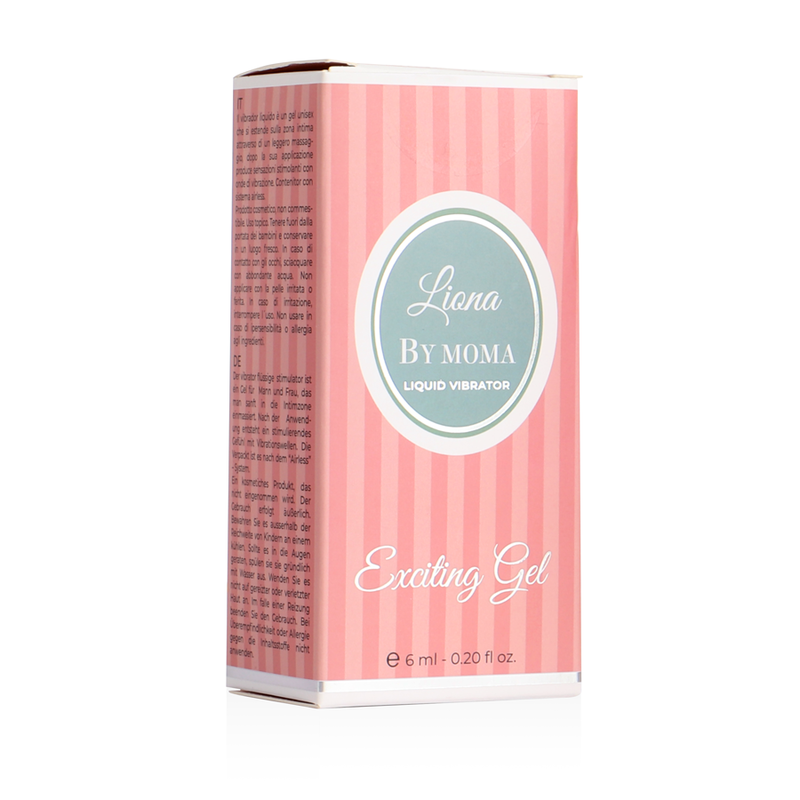 LIONA BY MOMA - VIBRATORE LIQUIDO GEL ECCITANTE 6 ML