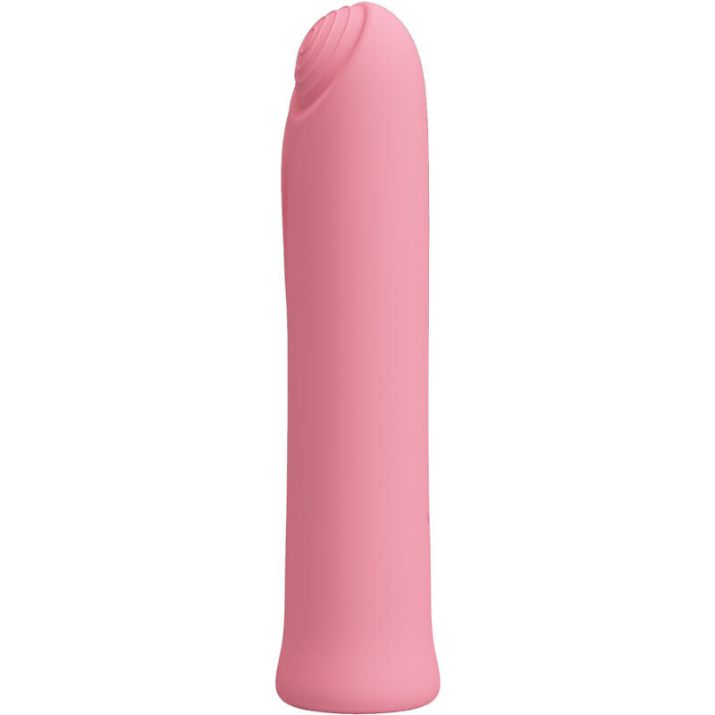 PRETTY LOVE - CURTIS MINI SUPER POWER VIBRATORE 12 VIBRAZIONI IN SILICONE ROSA