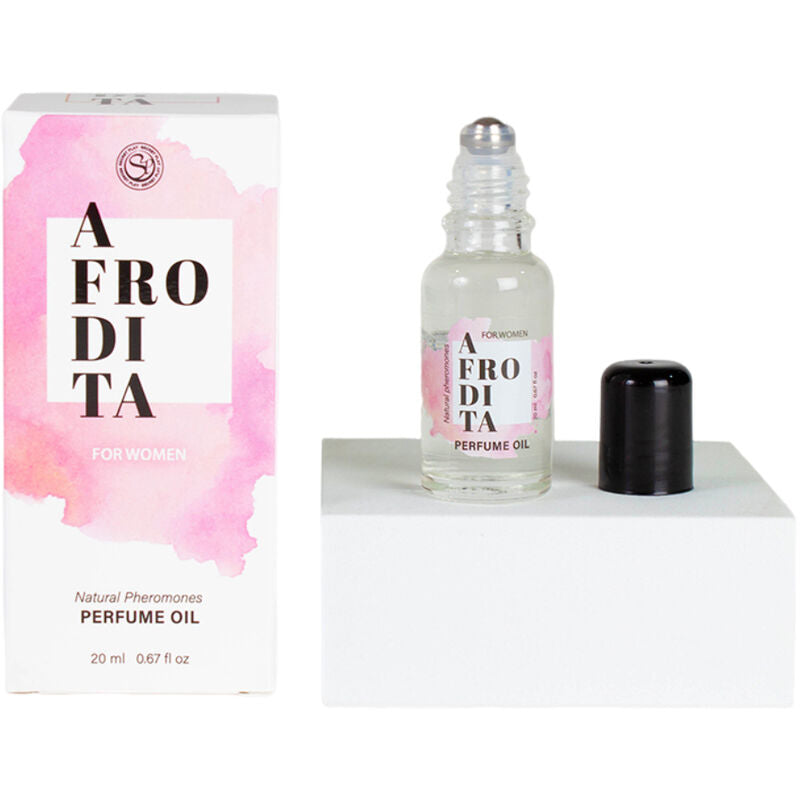 SECRETPLAY - PROFUMO OLIO AI FEROMONI DI AFRODITE PER DONNA 20 ML