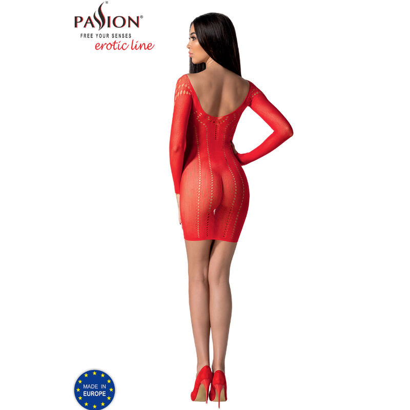 PASSION - BS101 BODYSTOCKING BLANCO TALLA UNICA
