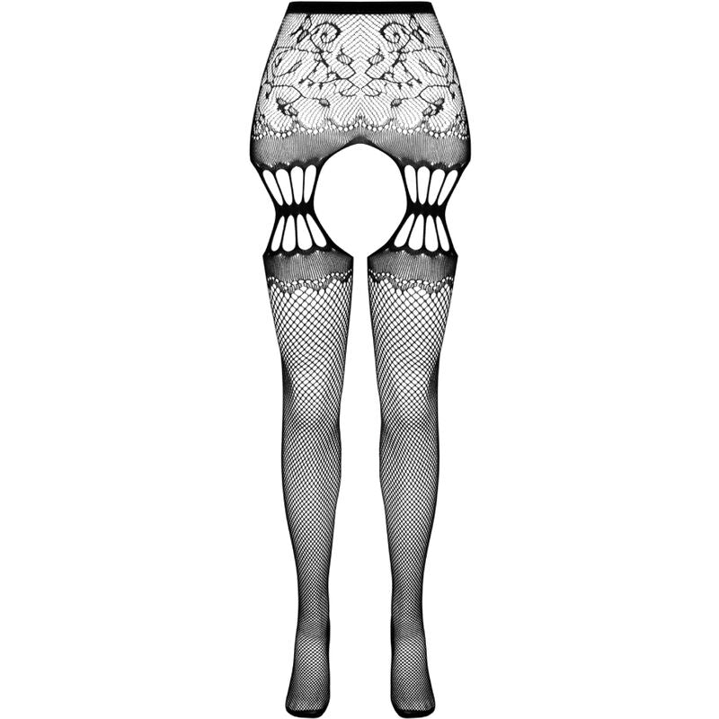 PASSION - S027 MEDIAS CON LIGUERO BLANCO TALLA ÚNICA