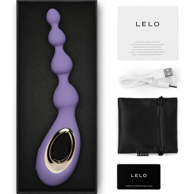 LELO - SORAYA BEADS MASAJEADOR ANAL NEGRO