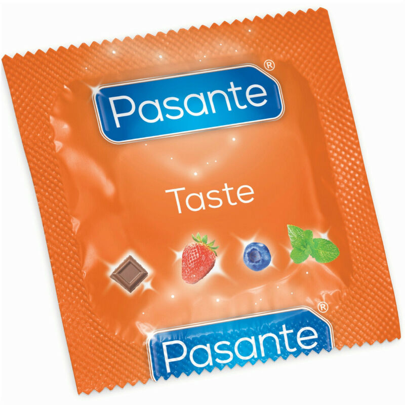 PASANTE - CONDOM AL GUSTO DI FRAGOLA BUSTINA 144 UNITÀ