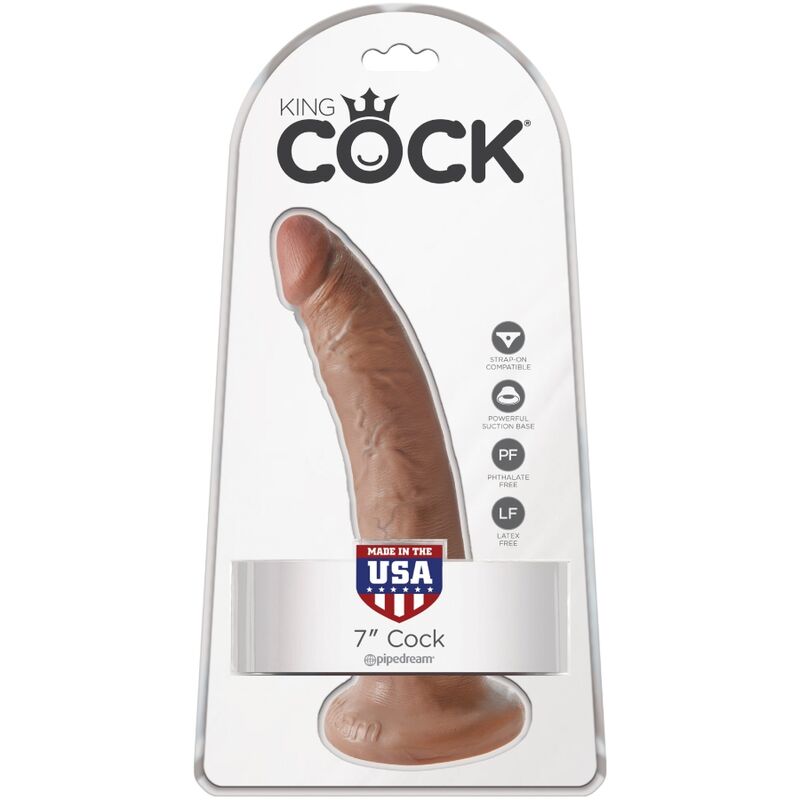 KING COCK - PENE REALISTICO 17,5 CM CANDY